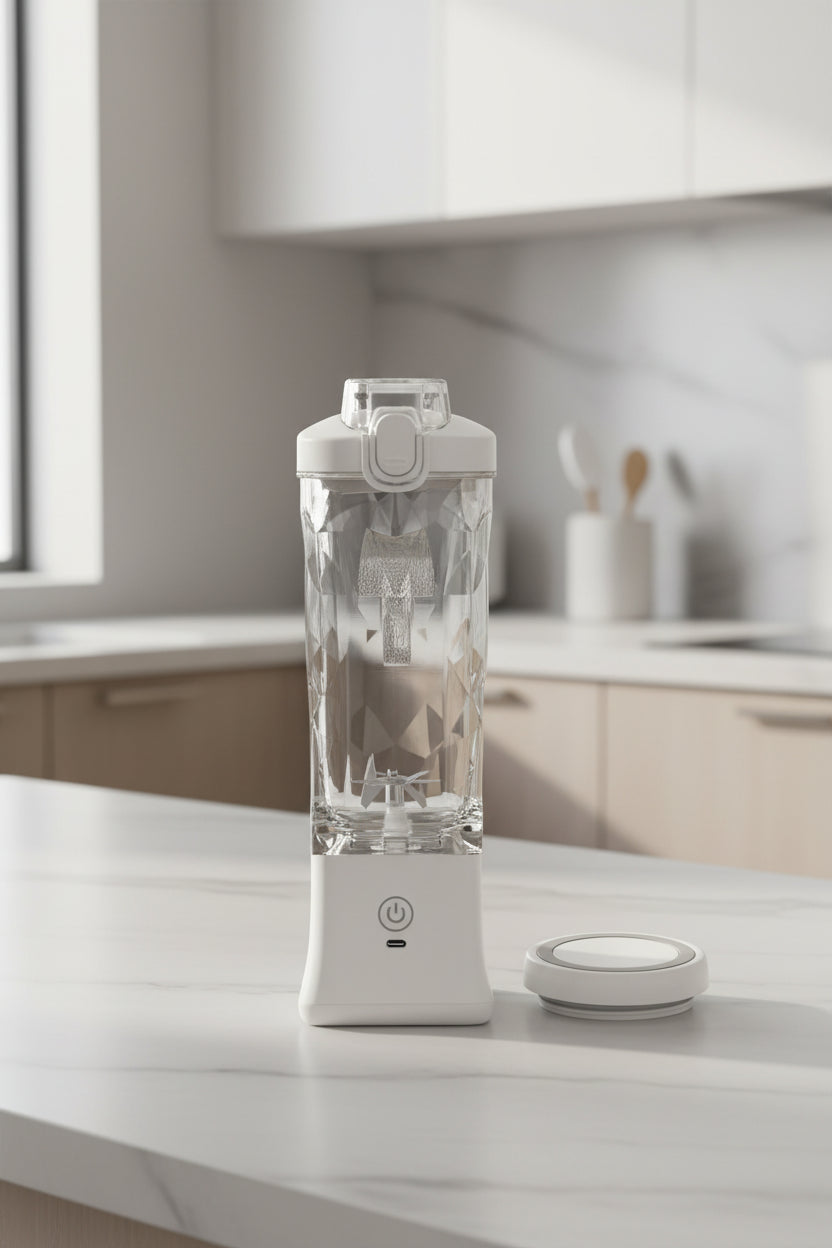 Portable Blender Bottle - USB-C Gym & Travel Smoothie Maker