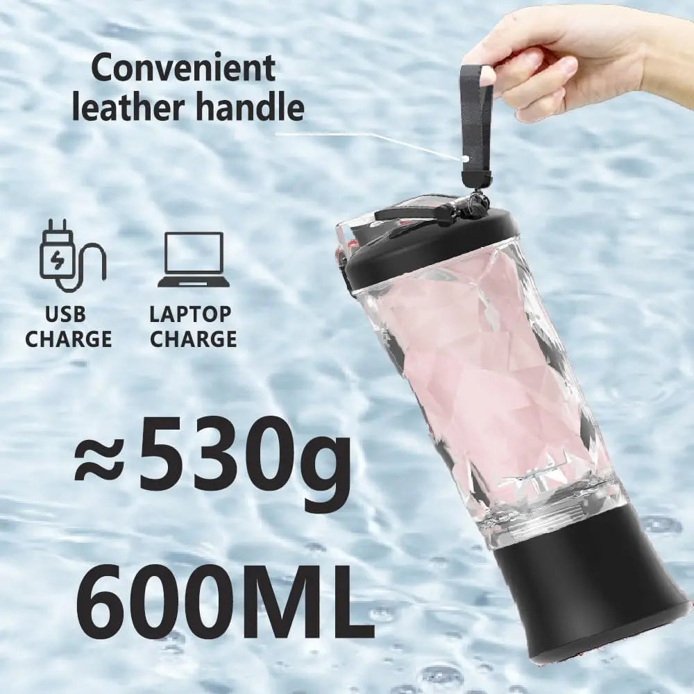 Portable Blender Bottle - USB-C Gym & Travel Smoothie Maker