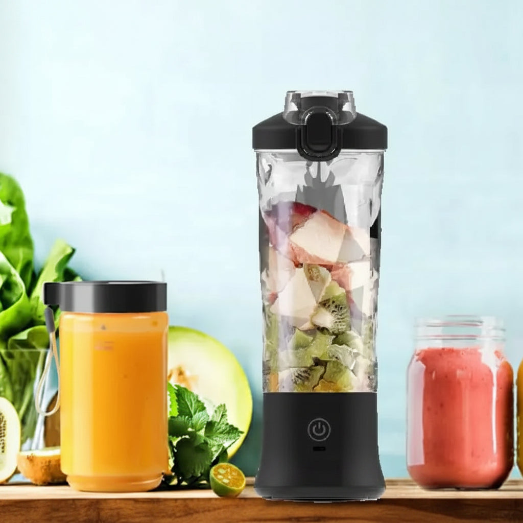 Portable Blender Bottle - USB-C Gym & Travel Smoothie Maker